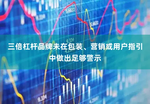 三倍杠杆品牌未在包装、营销或用户指引中做出足够警示