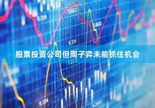 股票投资公司但周子弈未能抓住机会