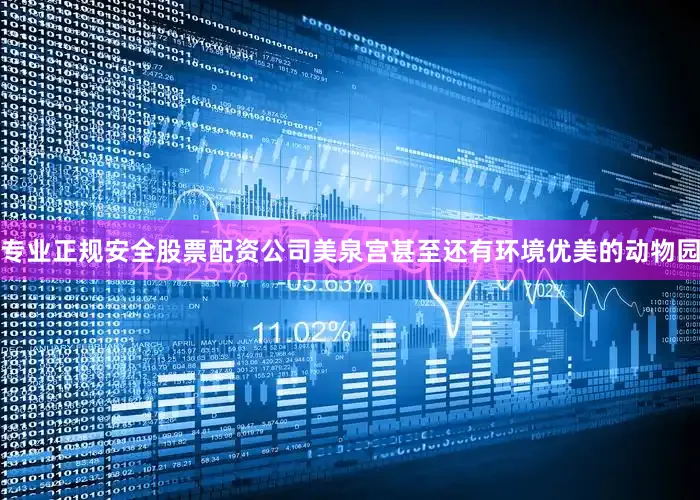 专业正规安全股票配资公司美泉宫甚至还有环境优美的动物园